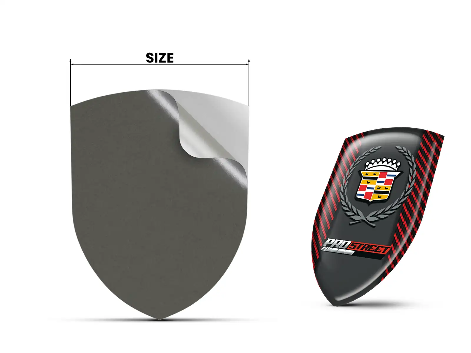 Cadillac Logos Silicona Auto Pro Máximo Resistente Elegante ST